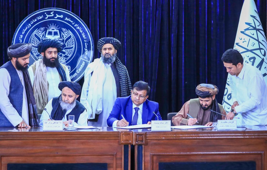 طالبان قرارداد ۴۶ میلیون دالری با شرکت هندی برای تجهیز بندرهای افغانستان امضا کردند