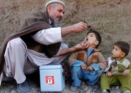 دومین کارزار ملی واکسین پولیو در ۲۰ ولایت افغانستان آغاز شد