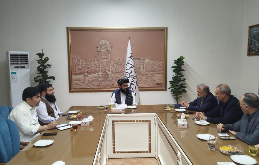 گسترش تجارت و ترانزیت محور دیدار جنرال قونسل طالبان با مسئولان خراسان رضوی