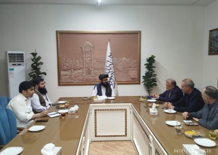 گسترش تجارت و ترانزیت محور دیدار جنرال قونسل طالبان با مسئولان خراسان رضوی