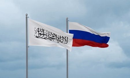 وزارت صنعت طالبان: حجم تجارت افغانستان و روسیه در سال ۱۴۰۴ نزدیک به دو برابر شده است