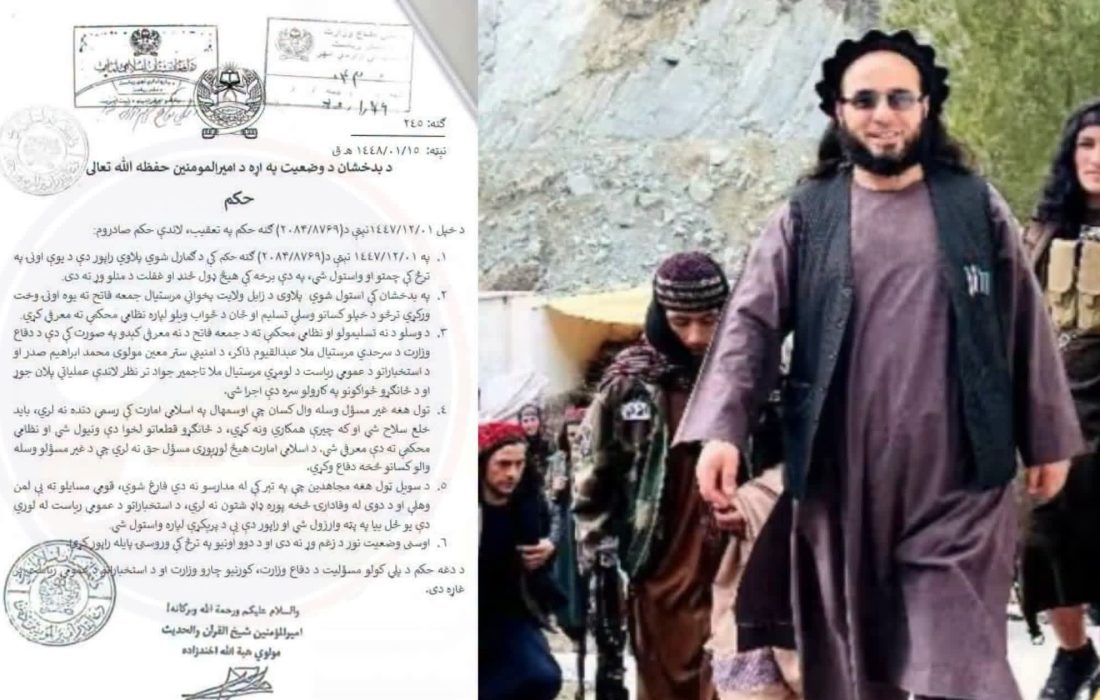 رهبر طالبان دستور بازداشت جمعه‌خان فاتح و خلع سلاح نیروهایش را صادر کرد