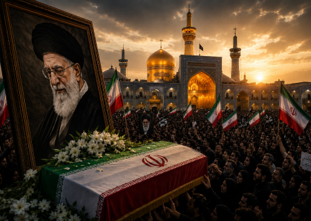 تن در خاک، نام در افلاک: ایران در آستانهٔ حماسهٔ وداع با رهبر شهید انقلاب اسلامی