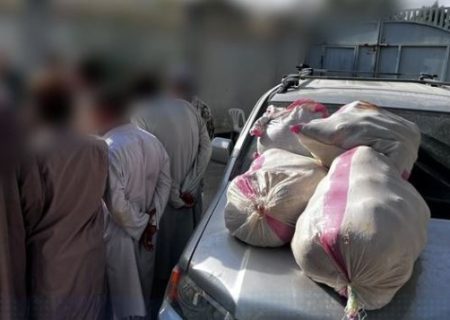بازداشت شش نفر در تخار؛ ۱۹۷ کیلوگرام تریاک پیش از انتقال ضبط شد