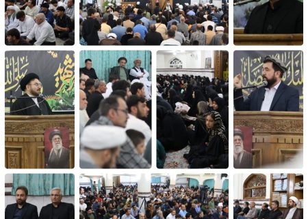 برگزاری مراسم چهلمین روز قائد شهید در مشهد: مهاجرین افغانستانی با آرمان‌ های رهبر شهید تجدید پیمان کردند.