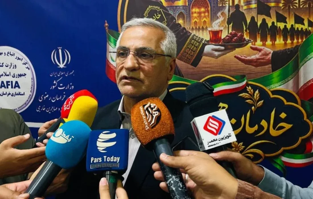 مقام امنیتی خراسان رضوی: حضور قانونمند اتباع افغانستانی از اولویت‌ های ماست
