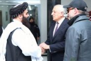 دیدار متقی و خلیل‌ زاد درباره گسترش روابط کابل و واشنگتن