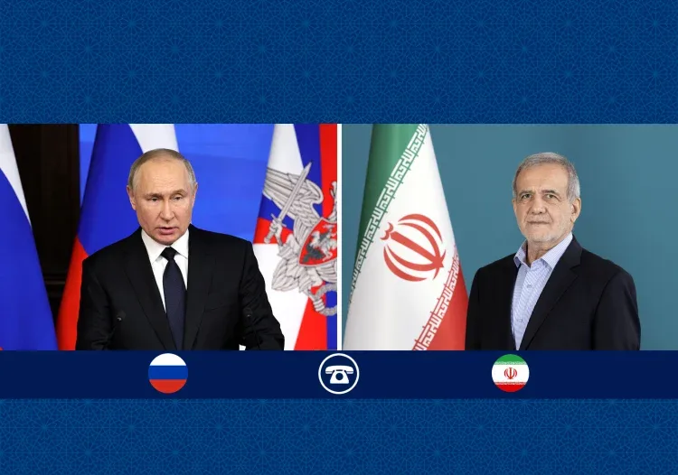 پزشکیان و پوتین بر تقویت همکاری‌های راهبردی تهران و مسکو تأکید کردند