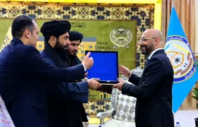 والی بلخ و سفیر ترکیه درباره گسترش روابط تجارتی و ترانزیتی گفت‌وگو کردند