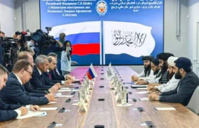 متقی و شویگو درباره گسترش همکاری‌های امنیتی میان طالبان و روسیه گفت‌وگو کردند