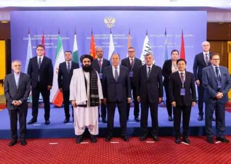 لاوروف و متقی در حاشیه نشست فرمت مسکو دیدار می‌کنند