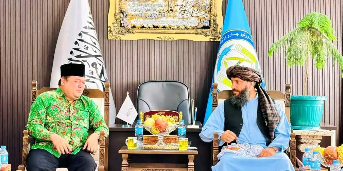 سفیر اندونیزیا در بامیان خواستار گسترش همکاری با افغانستان شد