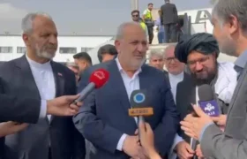 وزیر نیروی ایران برای گفت‌وگو درباره آب و انرژی وارد کابل شد