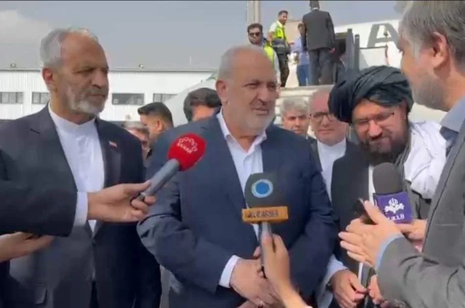 وزیر نیروی ایران برای گفت‌وگو درباره آب و انرژی وارد کابل شد