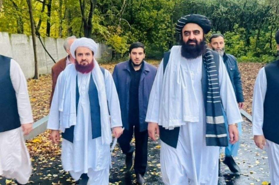 امیر خان متقی از زمین اختصاص‌ یافته برای ساخت سفارت افغانستان در مسکو بازدید کرد