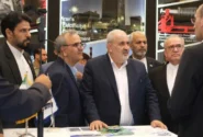 وزیر نیروی ایران از غرفه صنعت برق حرارتی این کشور در نمایشگاه بینالمللی افغانستان بازدید کرد