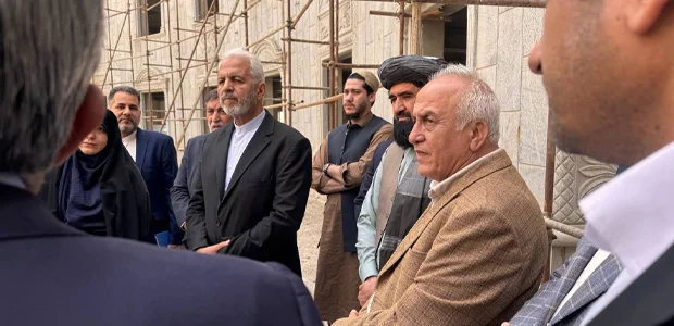 هیئت پارلمانی ایران از شرکت توسعه ملی و زیربنایی افغانستان بازدید کرد