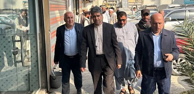 هیئت بازرگانی ایران از بازار سنگهای قیمتی و نیمه قیمتی ننگرهار بازدید کرد