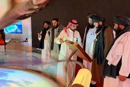 وزیر آب و انرژی طالبان از نمایشگاه بین‌المللی انرژی در ریاض دیدار کرد