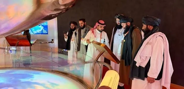وزیر آب و انرژی طالبان از نمایشگاه بینالمللی انرژی در ریاض دیدار کرد