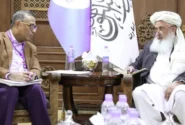 دیدار وزیر اقتصاد و نماینده سازمان ملل درباره توسعه زیربناهای افغانستان